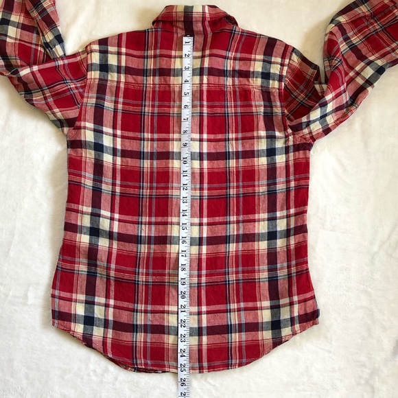 Men’s LAUREN Ralph Lauren Linen Plaid Shirt - S - Picture 8 of 8